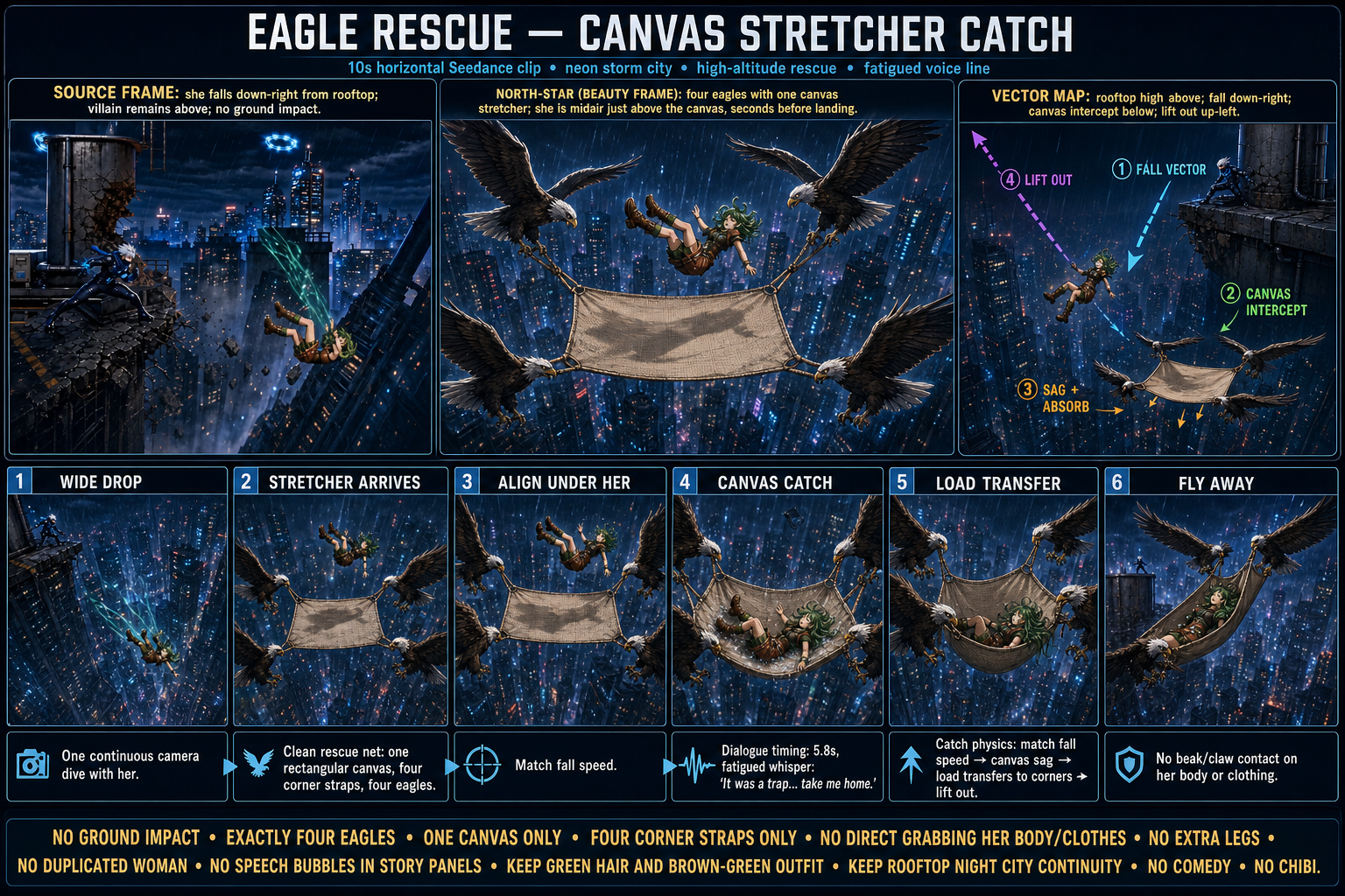 Eagle canvas rescue storyboard